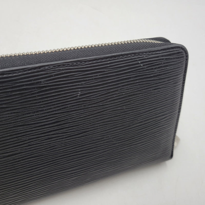 【中古品】【メンズ/レディース】 LOUIS VUITTON ルイ・ヴィトン M62643 エピ ジッピー オーガナイザー NM 179-260823-yn-06-izu カラー：ブラック 万代Net店
