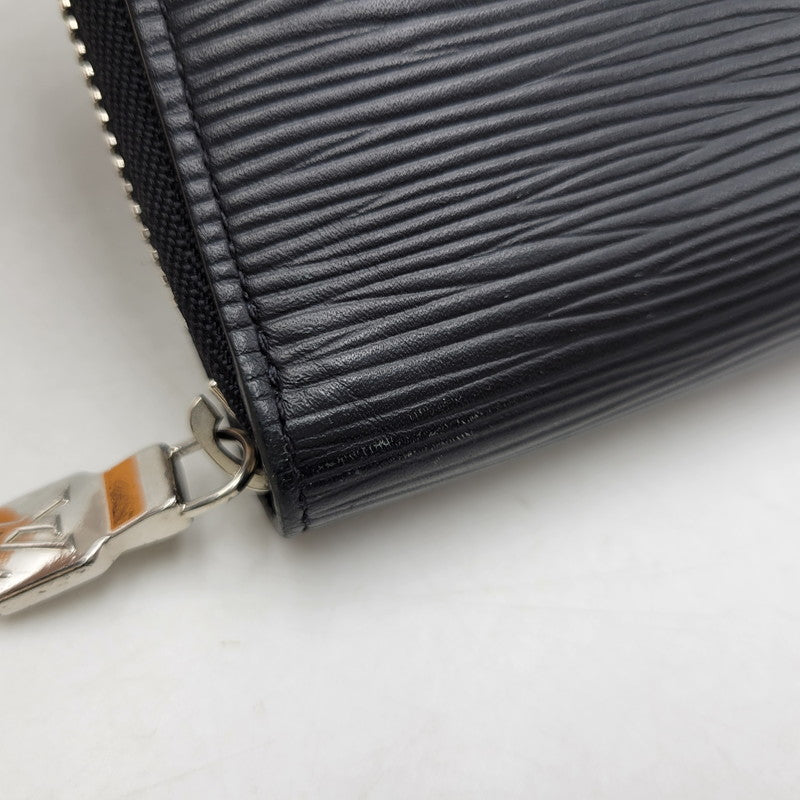 【中古品】【メンズ/レディース】 LOUIS VUITTON ルイ・ヴィトン M62643 エピ ジッピー オーガナイザー NM 179-260823-yn-06-izu カラー：ブラック 万代Net店