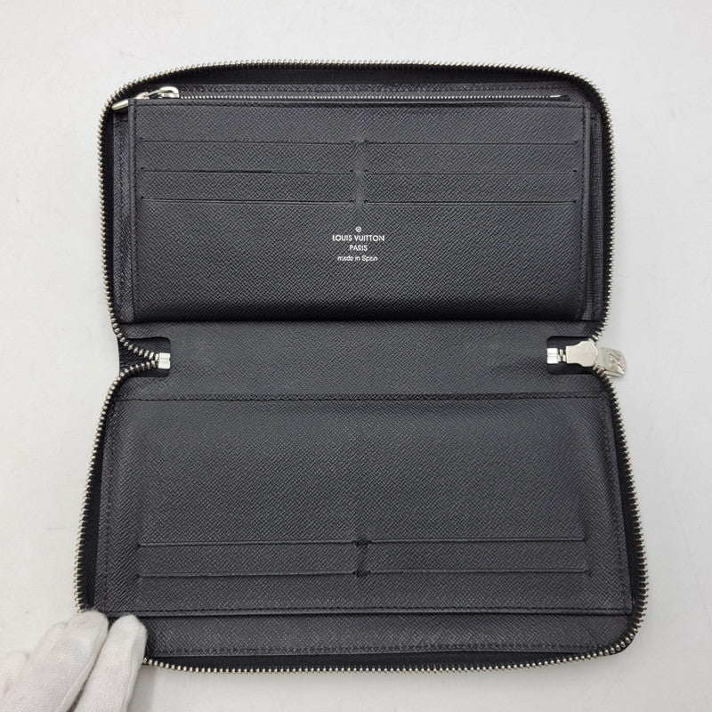 【中古品】【メンズ/レディース】 LOUIS VUITTON ルイ・ヴィトン M62643 エピ ジッピー オーガナイザー NM 179-260823-yn-06-izu カラー：ブラック 万代Net店