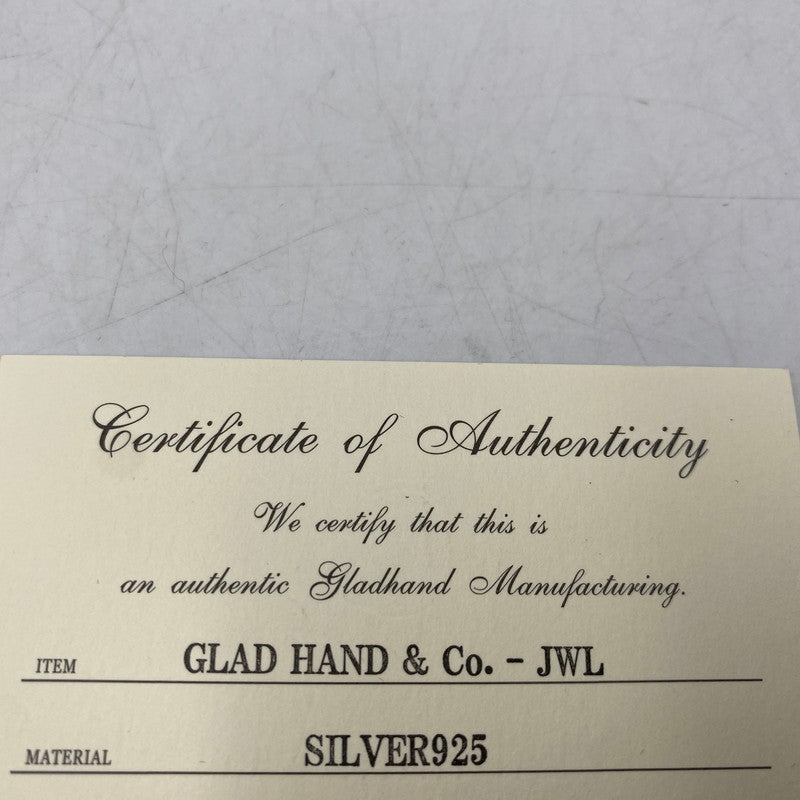 【中古品】【メンズ/レディース】 GLADHAND & Co. グラッドハンド JEWELRY FOB TOP フォブ ペンダントトップ アクセサリー 192-260903-as-20-izu カラー：シルバー 万代Net店