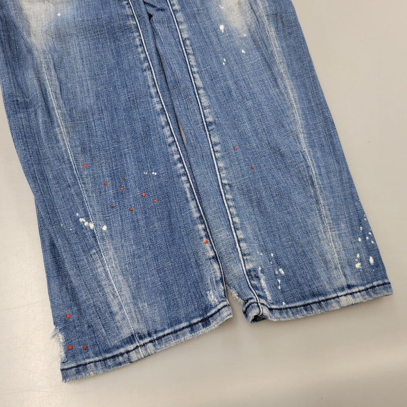 【中古品】【メンズ】 DSQUARED2 ディースクエアード S74LB0424 TIDY BIKER JEAN タイディ バイカー ジーン デニム パンツ ズボン ボトムス 152-260824-ya-02-izu サイズ：50 カラー：インディゴ 万代Net店