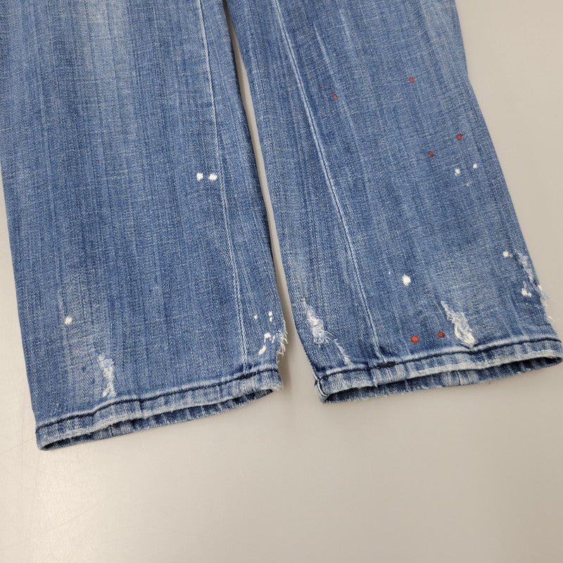 【中古品】【メンズ】 DSQUARED2 ディースクエアード S74LB0424 TIDY BIKER JEAN タイディ バイカー ジーン デニム パンツ ズボン ボトムス 152-260824-ya-02-izu サイズ：50 カラー：インディゴ 万代Net店