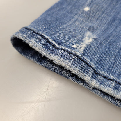 【中古品】【メンズ】 DSQUARED2 ディースクエアード S74LB0424 TIDY BIKER JEAN タイディ バイカー ジーン デニム パンツ ズボン ボトムス 152-260824-ya-02-izu サイズ：50 カラー：インディゴ 万代Net店