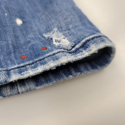 【中古品】【メンズ】 DSQUARED2 ディースクエアード S74LB0424 TIDY BIKER JEAN タイディ バイカー ジーン デニム パンツ ズボン ボトムス 152-260824-ya-02-izu サイズ：50 カラー：インディゴ 万代Net店