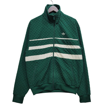 【中古品】【メンズ】 adidas アディダス MONOGRAM TRACK JACKET JD0696 モノグラム トラックジャケット 148-260903-as-10-izu サイズ：S カラー：グリーン 万代Net店