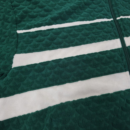 【中古品】【メンズ】 adidas アディダス MONOGRAM TRACK JACKET JD0696 モノグラム トラックジャケット 148-260903-as-10-izu サイズ：S カラー：グリーン 万代Net店