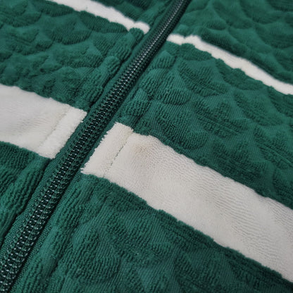 【中古品】【メンズ】 adidas アディダス MONOGRAM TRACK JACKET JD0696 モノグラム トラックジャケット 148-260903-as-10-izu サイズ：S カラー：グリーン 万代Net店