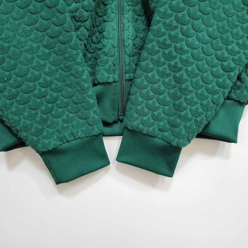 【中古品】【メンズ】 adidas アディダス MONOGRAM TRACK JACKET JD0696 モノグラム トラックジャケット 148-260903-as-10-izu サイズ：S カラー：グリーン 万代Net店