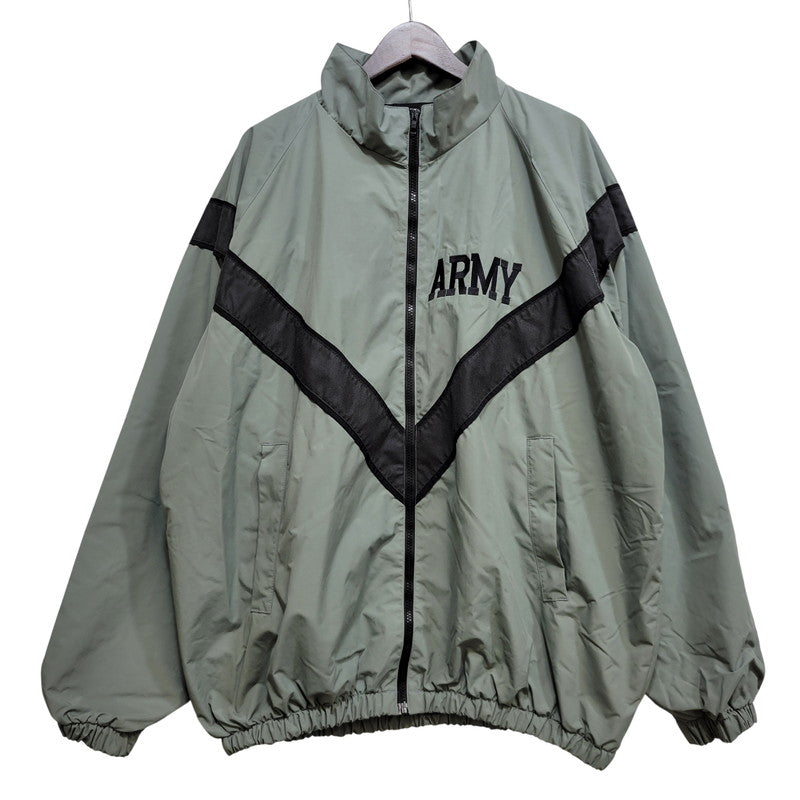 【中古品】【メンズ】 U.S.ARMY ユーエスアーミー IPFU TRAINING JACKET 8415-01-465-4668 トレーニング ジャケット 146-260903-as-12-izu サイズ：MEDIUM/LONG カラー：オリーブ 万代Net店