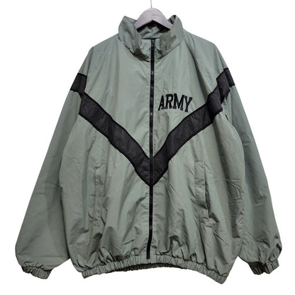 【中古品】【メンズ】 U.S.ARMY ユーエスアーミー IPFU TRAINING JACKET 8415-01-465-4668 トレーニング ジャケット 146-260903-as-12-izu サイズ：MEDIUM/LONG カラー：オリーブ 万代Net店
