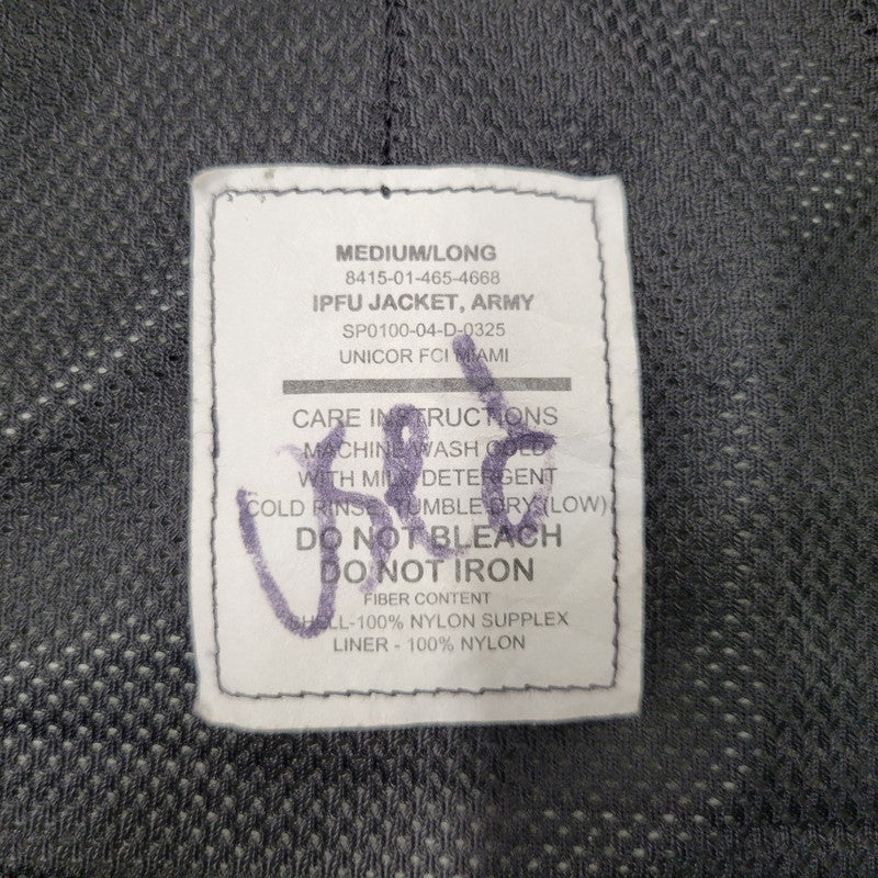 【中古品】【メンズ】 U.S.ARMY ユーエスアーミー IPFU TRAINING JACKET 8415-01-465-4668 トレーニング ジャケット 146-260903-as-12-izu サイズ：MEDIUM/LONG カラー：オリーブ 万代Net店
