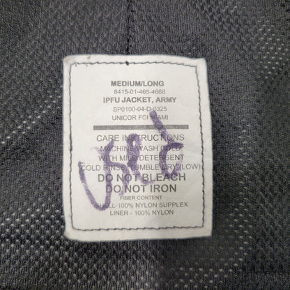 【中古品】【メンズ】 U.S.ARMY ユーエスアーミー IPFU TRAINING JACKET 8415-01-465-4668 トレーニング ジャケット 146-260903-as-12-izu サイズ：MEDIUM/LONG カラー：オリーブ 万代Net店