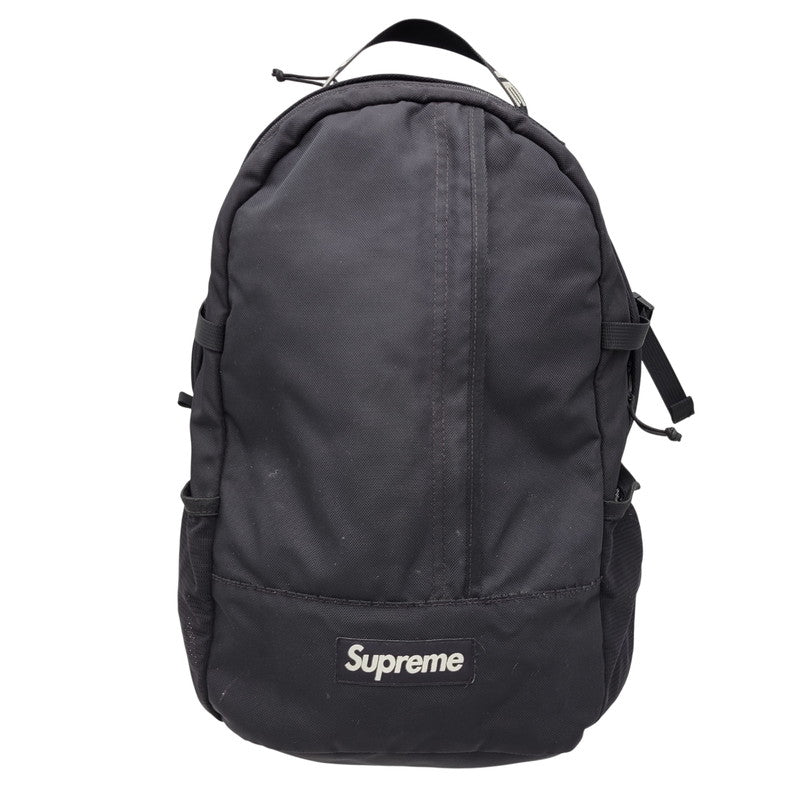 【現状渡し品】【メンズ/レディース】 SUPREME シュプリーム 18SS BACK PACK バック パック リュック カバン 188-260823-yn-02-izu カラー：ブラック 万代Net店