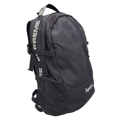 【現状渡し品】【メンズ/レディース】 SUPREME シュプリーム 18SS BACK PACK バック パック リュック カバン 188-260823-yn-02-izu カラー：ブラック 万代Net店
