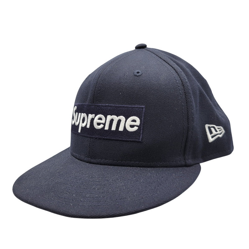 【中古品】【メンズ】 SUPREME シュプリーム 24FW GRINCH BOX LOGO NEW ERA グリンチ ボックス ロゴ ニューエラ キャップ 帽子 185-260823-yn-03-izu サイズ：7 3/4 カラー：ネイビー 万代Net店