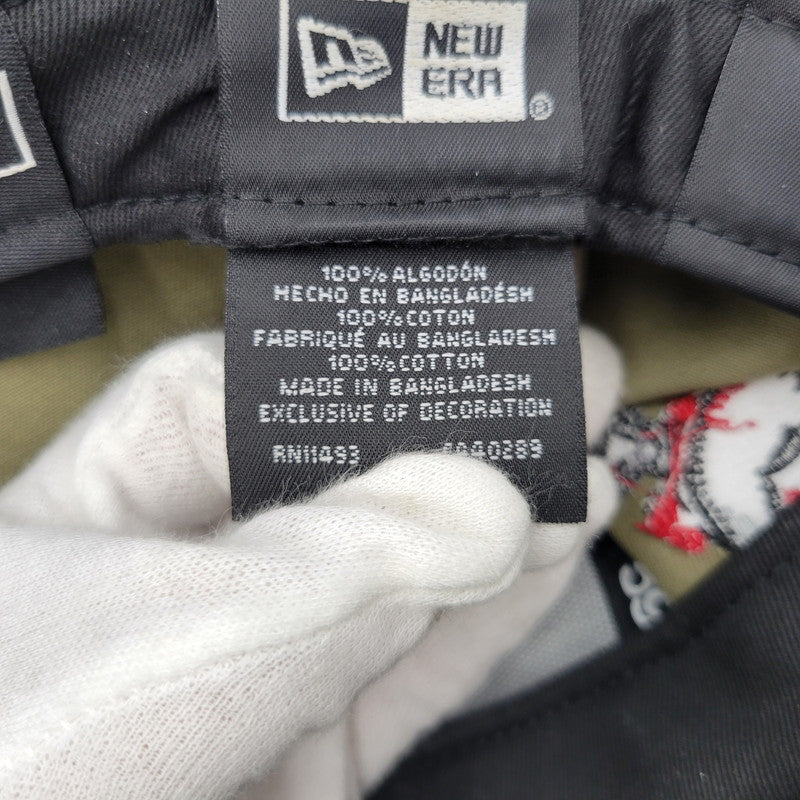 【中古品】【メンズ】 SUPREME シュプリーム 24FW SCREW BALL S LOGO NEW ERA スクリュー ボール エス ロゴ ニューエラ キャップ 帽子 185-260823-yn-04-izu サイズ：7 3/4 カラー：ウッドランドカモ 万代Net店