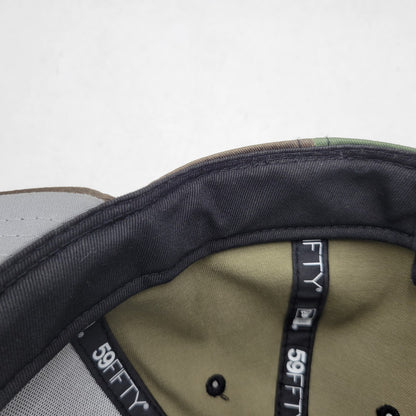 【中古品】【メンズ】 SUPREME シュプリーム 24FW SCREW BALL S LOGO NEW ERA スクリュー ボール エス ロゴ ニューエラ キャップ 帽子 185-260823-yn-04-izu サイズ：7 3/4 カラー：ウッドランドカモ 万代Net店