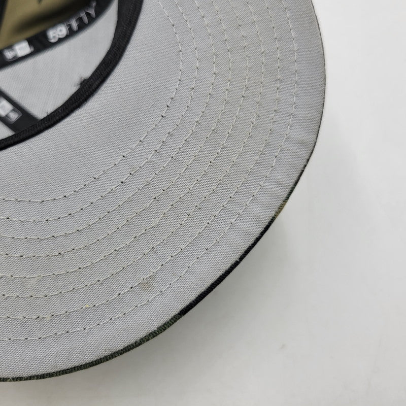 【中古品】【メンズ】 SUPREME シュプリーム 24FW SCREW BALL S LOGO NEW ERA スクリュー ボール エス ロゴ ニューエラ キャップ 帽子 185-260823-yn-04-izu サイズ：7 3/4 カラー：ウッドランドカモ 万代Net店