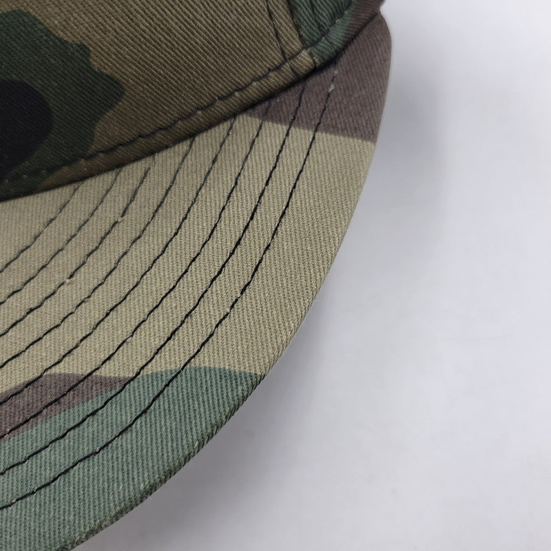 【中古品】【メンズ】 SUPREME シュプリーム 24FW SCREW BALL S LOGO NEW ERA スクリュー ボール エス ロゴ ニューエラ キャップ 帽子 185-260823-yn-04-izu サイズ：7 3/4 カラー：ウッドランドカモ 万代Net店