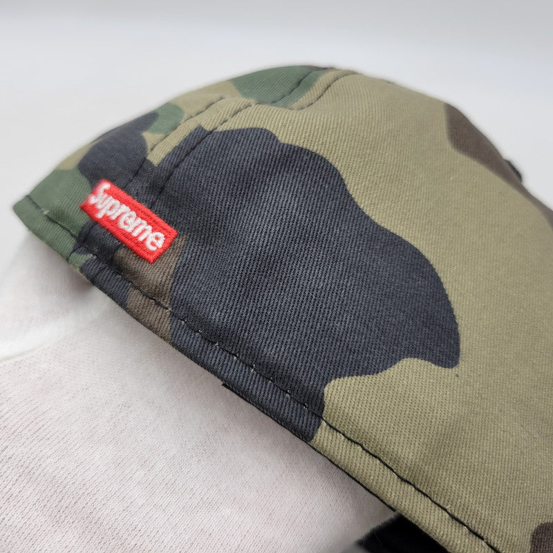 【中古品】【メンズ】 SUPREME シュプリーム 24FW SCREW BALL S LOGO NEW ERA スクリュー ボール エス ロゴ ニューエラ キャップ 帽子 185-260823-yn-04-izu サイズ：7 3/4 カラー：ウッドランドカモ 万代Net店
