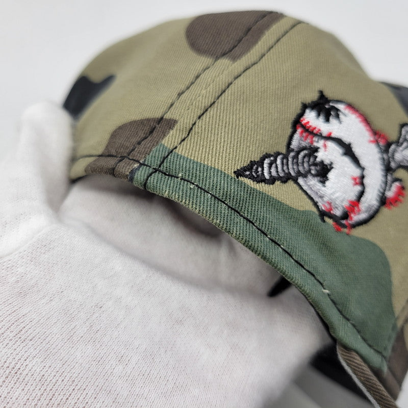 【中古品】【メンズ】 SUPREME シュプリーム 24FW SCREW BALL S LOGO NEW ERA スクリュー ボール エス ロゴ ニューエラ キャップ 帽子 185-260823-yn-04-izu サイズ：7 3/4 カラー：ウッドランドカモ 万代Net店