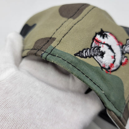 【中古品】【メンズ】 SUPREME シュプリーム 24FW SCREW BALL S LOGO NEW ERA スクリュー ボール エス ロゴ ニューエラ キャップ 帽子 185-260823-yn-04-izu サイズ：7 3/4 カラー：ウッドランドカモ 万代Net店