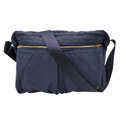 【中古品】【メンズ/レディース】 PORTER ポーター DRAFT SHOULDER BAG(L) 656-06173 ドラフト ショルダーバッグ カバン 鞄 188-260826-ay-01-izu カラー：ネイビー 万代Net店