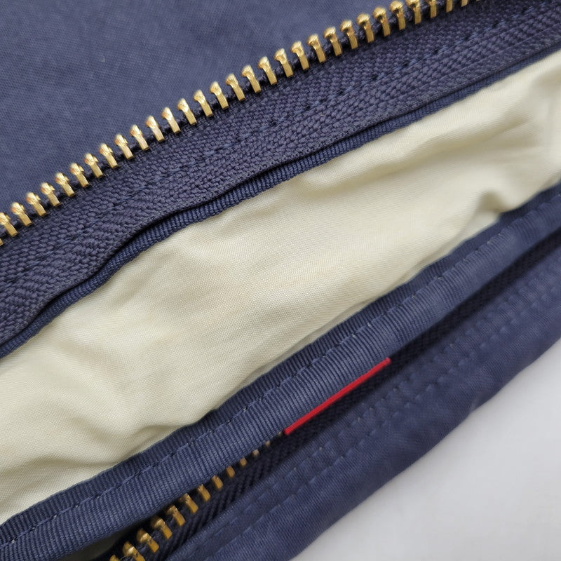 【中古品】【メンズ/レディース】 PORTER ポーター DRAFT SHOULDER BAG(L) 656-06173 ドラフト ショルダーバッグ カバン 鞄 188-260826-ay-01-izu カラー：ネイビー 万代Net店