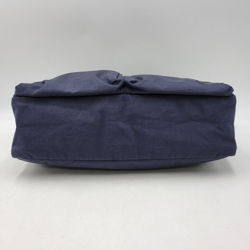 【中古品】【メンズ/レディース】 PORTER ポーター DRAFT SHOULDER BAG(L) 656-06173 ドラフト ショルダーバッグ カバン 鞄 188-260826-ay-01-izu カラー：ネイビー 万代Net店