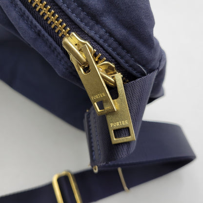 【中古品】【メンズ/レディース】 PORTER ポーター DRAFT SHOULDER BAG(L) 656-06173 ドラフト ショルダーバッグ カバン 鞄 188-260826-ay-01-izu カラー：ネイビー 万代Net店