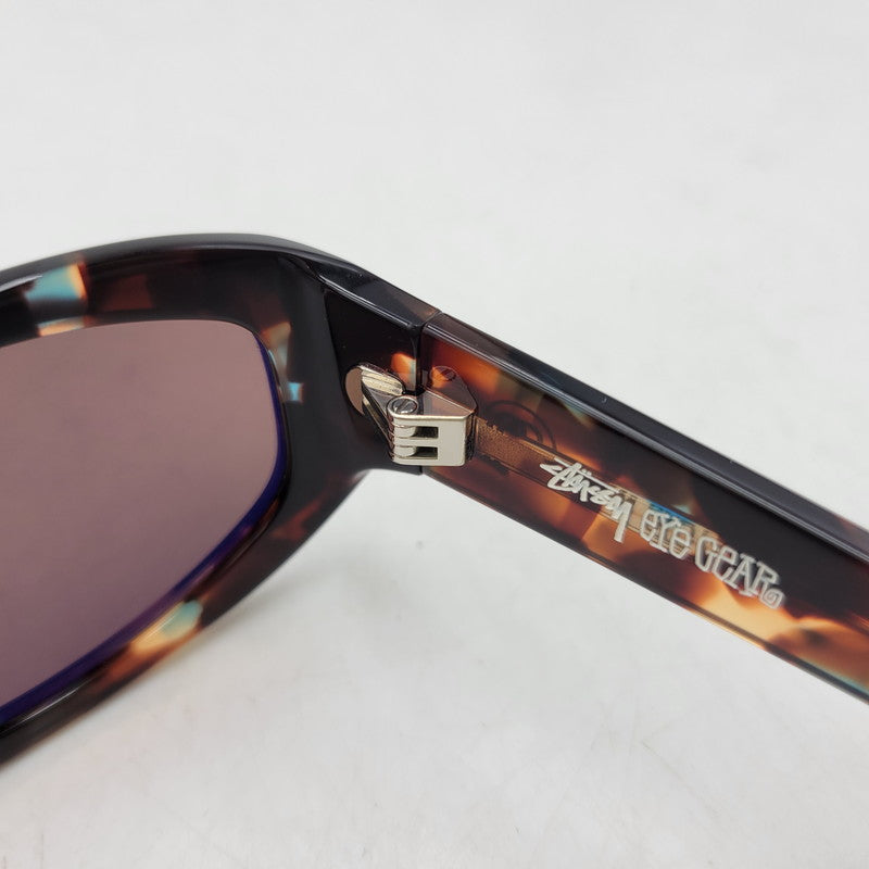 【中古品】【メンズ/レディース】 STUSSY ステューシー EYE GEAR LANDON SUNGLASSES アイギア ランドン サングラス 小物 服飾雑貨 203-260826-ay-08-izu カラー：ブラウン系 万代Net店