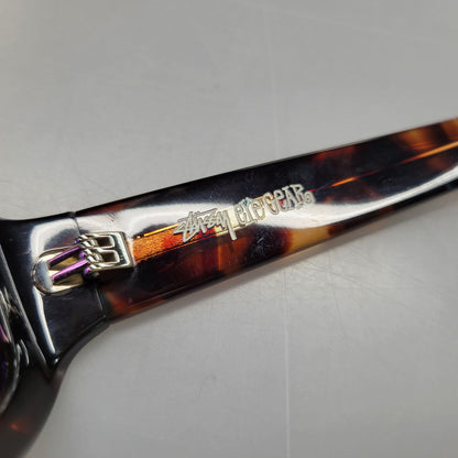 【中古品】【メンズ/レディース】 STUSSY ステューシー EYE GEAR LANDON SUNGLASSES アイギア ランドン サングラス 小物 服飾雑貨 203-260826-ay-08-izu カラー：ブラウン系 万代Net店
