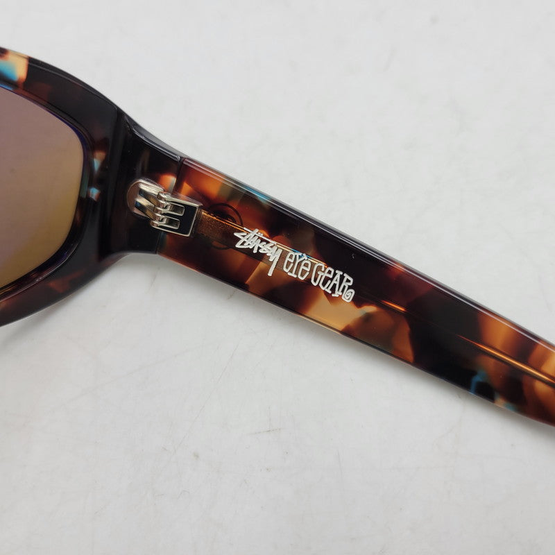 【中古品】【メンズ/レディース】 STUSSY ステューシー EYE GEAR LANDON SUNGLASSES アイギア ランドン サングラス 小物 服飾雑貨 203-260826-ay-08-izu カラー：ブラウン系 万代Net店