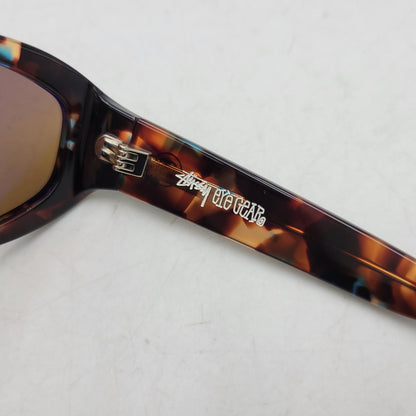 【中古品】【メンズ/レディース】 STUSSY ステューシー EYE GEAR LANDON SUNGLASSES アイギア ランドン サングラス 小物 服飾雑貨 203-260826-ay-08-izu カラー：ブラウン系 万代Net店