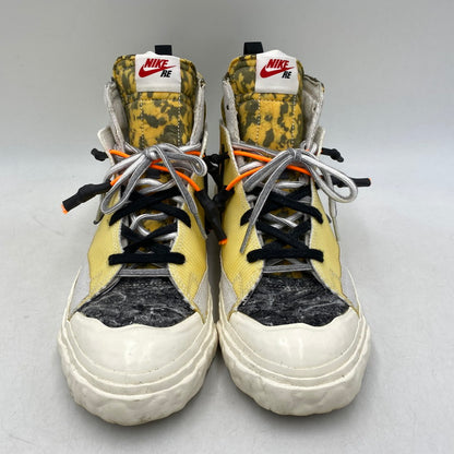 【中古品】【メンズ】 NIKE ナイキ × READYMADE レディメイド BLAZER MID CZ33589-100 ブレイザー ミッド スニーカー 靴 160-260903-as-16-izu サイズ：26.5cm カラー：WHITE/BLACK-PURE PLATINUM 万代Net店