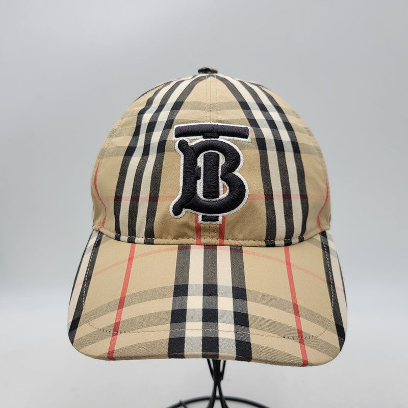 【中古品】【メンズ/レディース】 BURBERRY バーバリー BASEBALL CAP ITFACPRO15CHI 8017283 ベースボールキャップ 国内正規 帽子 服飾雑貨 183-260826-ay-11-izu サイズ：M カラー：ベージュ 万代Net店