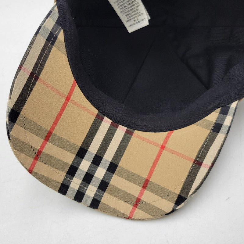 【中古品】【メンズ/レディース】 BURBERRY バーバリー BASEBALL CAP ITFACPRO15CHI 8017283 ベースボールキャップ 国内正規 帽子 服飾雑貨 183-260826-ay-11-izu サイズ：M カラー：ベージュ 万代Net店