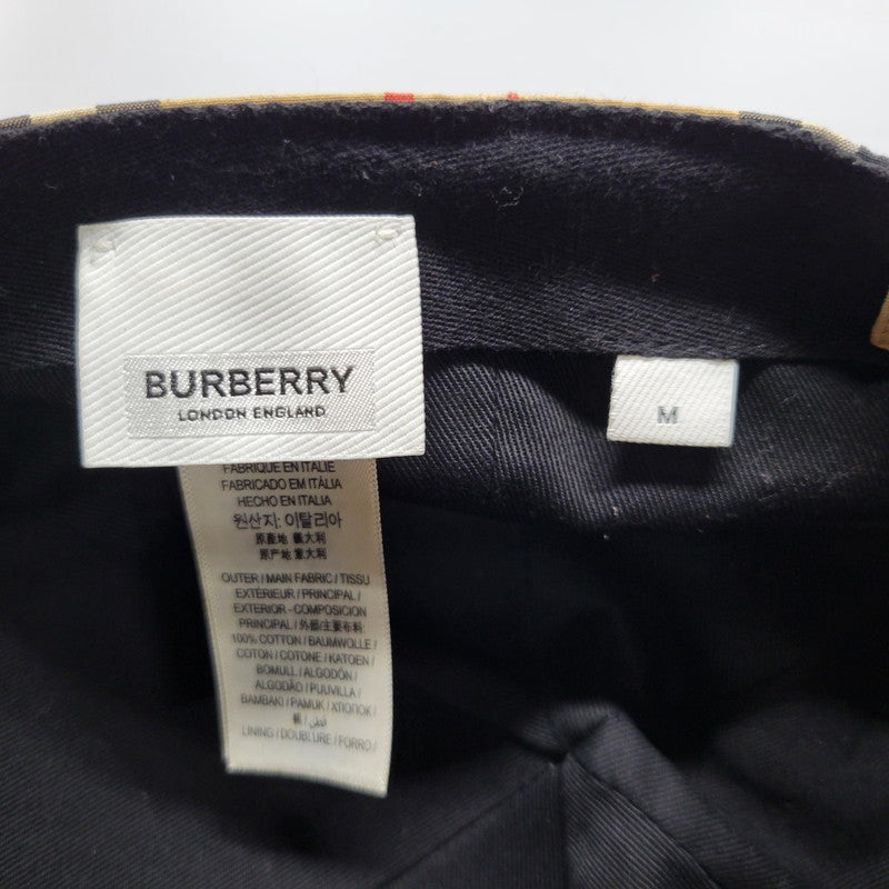 【中古品】【メンズ/レディース】 BURBERRY バーバリー BASEBALL CAP ITFACPRO15CHI 8017283 ベースボールキャップ 国内正規 帽子 服飾雑貨 183-260826-ay-11-izu サイズ：M カラー：ベージュ 万代Net店
