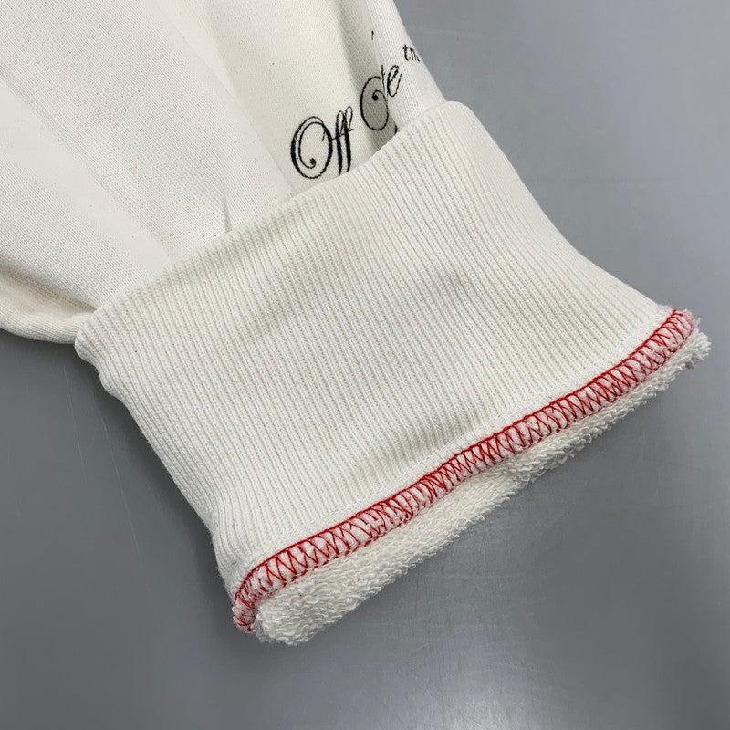 【中古品】【メンズ】 OFF-WHITE オフホワイト×UNDERCOVER アンダーカバー OMBB046G19762010 19AW SKELETON RVRS HOODIE スケルトン フーディー トップス 長袖 142-260825-cs-13-izu サイズ：XL カラー：ホワイト 万代Net店