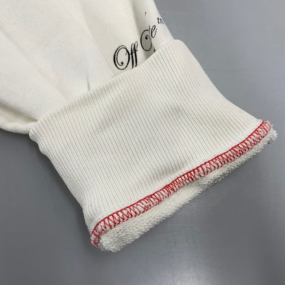 【中古品】【メンズ】 OFF-WHITE オフホワイト×UNDERCOVER アンダーカバー OMBB046G19762010 19AW SKELETON RVRS HOODIE スケルトン フーディー トップス 長袖 142-260825-cs-13-izu サイズ：XL カラー：ホワイト 万代Net店