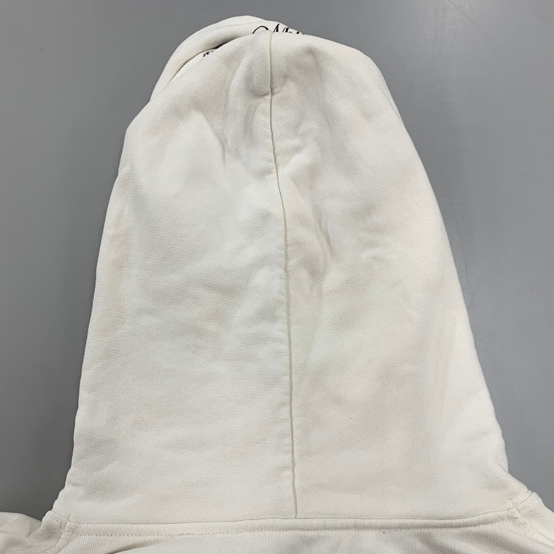 【中古品】【メンズ】 OFF-WHITE オフホワイト×UNDERCOVER アンダーカバー OMBB046G19762010 19AW SKELETON RVRS HOODIE スケルトン フーディー トップス 長袖 142-260825-cs-13-izu サイズ：XL カラー：ホワイト 万代Net店