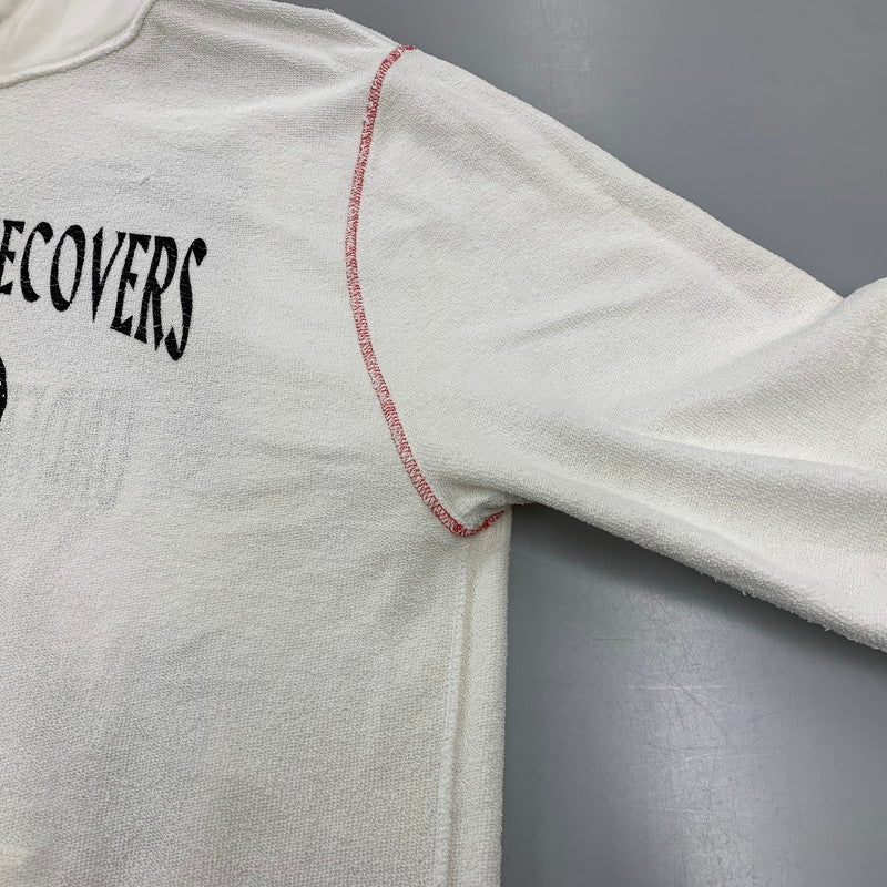 【中古品】【メンズ】 OFF-WHITE オフホワイト×UNDERCOVER アンダーカバー OMBB046G19762010 19AW SKELETON RVRS HOODIE スケルトン フーディー トップス 長袖 142-260825-cs-13-izu サイズ：XL カラー：ホワイト 万代Net店