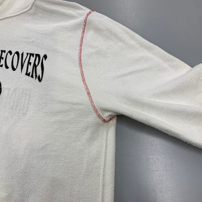【中古品】【メンズ】 OFF-WHITE オフホワイト×UNDERCOVER アンダーカバー OMBB046G19762010 19AW SKELETON RVRS HOODIE スケルトン フーディー トップス 長袖 142-260825-cs-13-izu サイズ：XL カラー：ホワイト 万代Net店