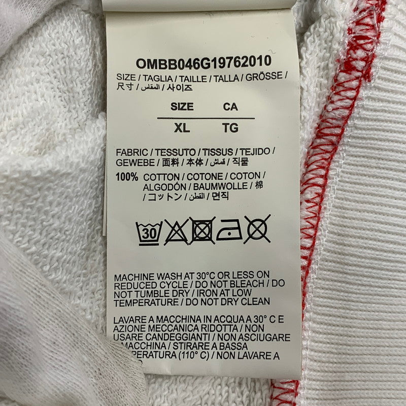 【中古品】【メンズ】 OFF-WHITE オフホワイト×UNDERCOVER アンダーカバー OMBB046G19762010 19AW SKELETON RVRS HOODIE スケルトン フーディー トップス 長袖 142-260825-cs-13-izu サイズ：XL カラー：ホワイト 万代Net店