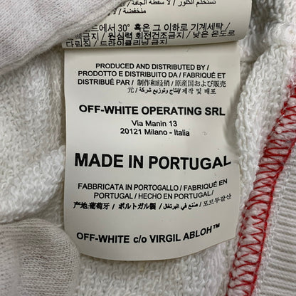 【中古品】【メンズ】 OFF-WHITE オフホワイト×UNDERCOVER アンダーカバー OMBB046G19762010 19AW SKELETON RVRS HOODIE スケルトン フーディー トップス 長袖 142-260825-cs-13-izu サイズ：XL カラー：ホワイト 万代Net店