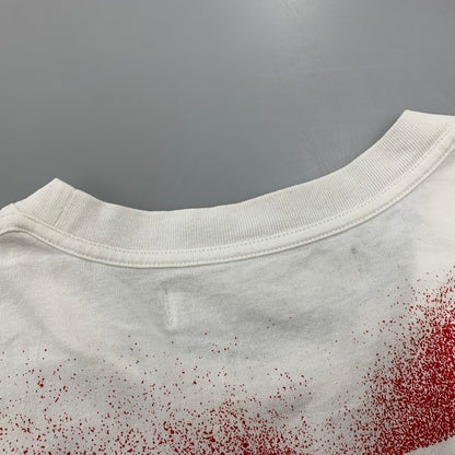 【中古品】【メンズ】 OFF-WHITE オフホワイト OMAA027E20JER006 STENCIL SS SLIM TEE ステンシル ショートスリーブ スリム Tシャツ トップス 半袖 142-260825-cs-15-izu サイズ：L カラー：ホワイト 万代Net店