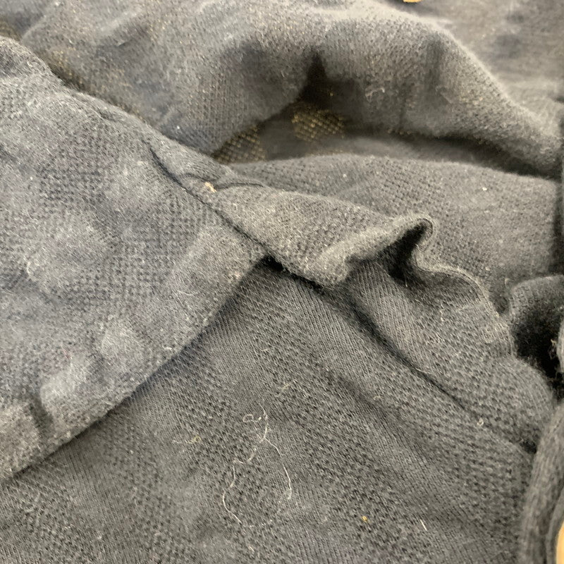 【中古品】【メンズ】 Y'S FOR MEN ワイズ フォー メン HERRINGBONE OPEN COLLAR SS SHIRT ヘリンボーン オープン カラー ショートスリーブ シャツ トップス 半袖 140-260905-cs-26-izu サイズ：不明 カラー：ブラック 万代Net店
