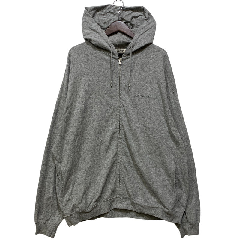 【中古品】【メンズ】 COOTIE PRODUCTIONS クーティープロダクションズ HEAVY COTTON ZIP UP PARKA ヘビー コットン ジップ アップ パーカー トップス 長袖 142-260905-cs-24-izu サイズ：L カラー：グレー 万代Net店