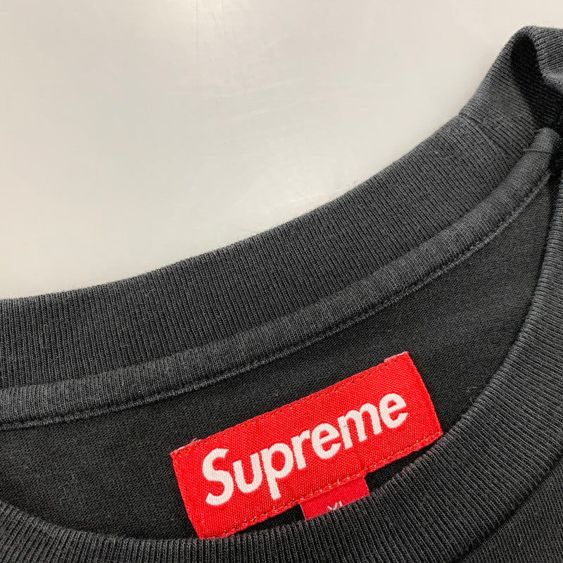 【中古品】【メンズ】 SUPREME シュプリーム SMALL BOX LOGO SS TEE スモール ボックス ロゴ ショートスリーブ Tシャツ トップス 半袖 149-260825-cs-01-izu サイズ：XL カラー：ブラック 万代Net店