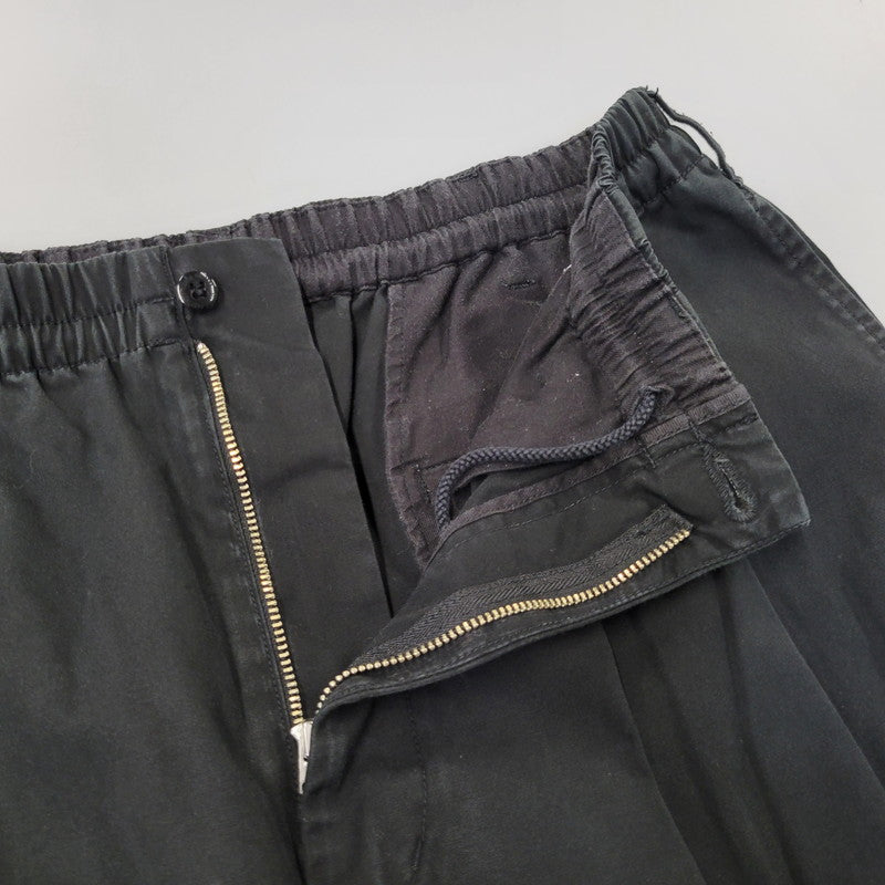 【中古品】【メンズ】 COOTIE PRODUCTIONS クーティー プロダクションズ 2-TUCK タック CROPPED PANTS クロップドパンツ ズボン ボトムス 153-260906-ya-05-izu サイズ：M カラー：ブラック 万代Net店